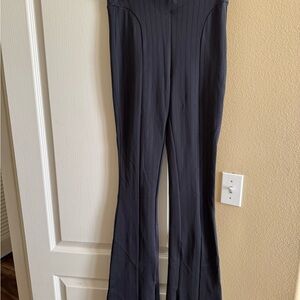 ALO Yoga Dark Gray Flare Pants